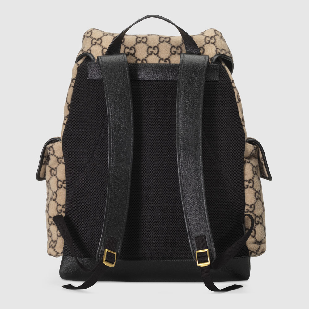 Gucci Large GG wool backpack 598182 G38GT 9769 - Photo-3
