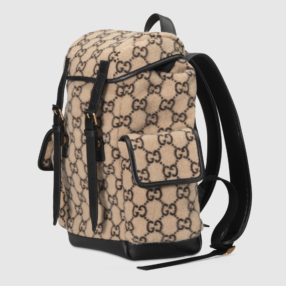 Gucci Small GG wool backpack 598184 G38GT 9769 - Photo-2