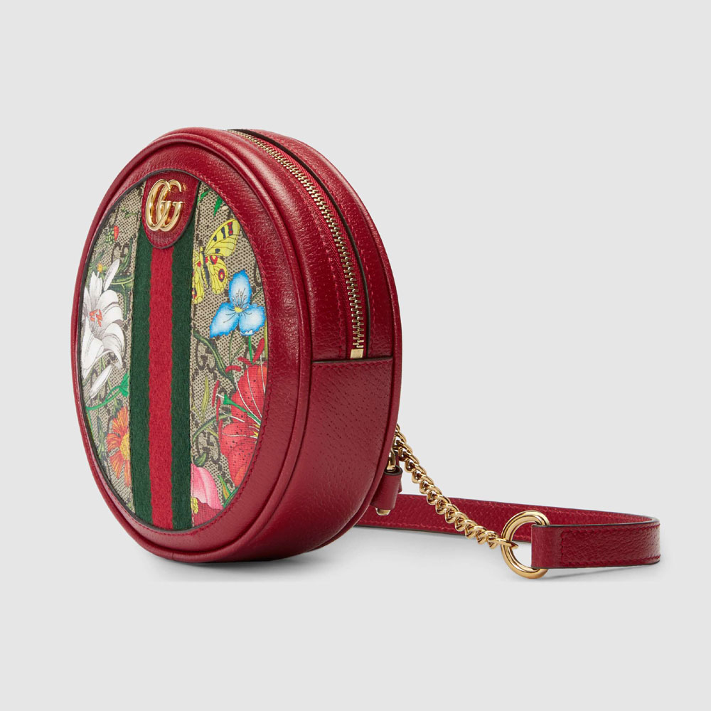 Gucci Ophidia GG Flora mini backpack 598661 92YBC 8722 - Photo-2