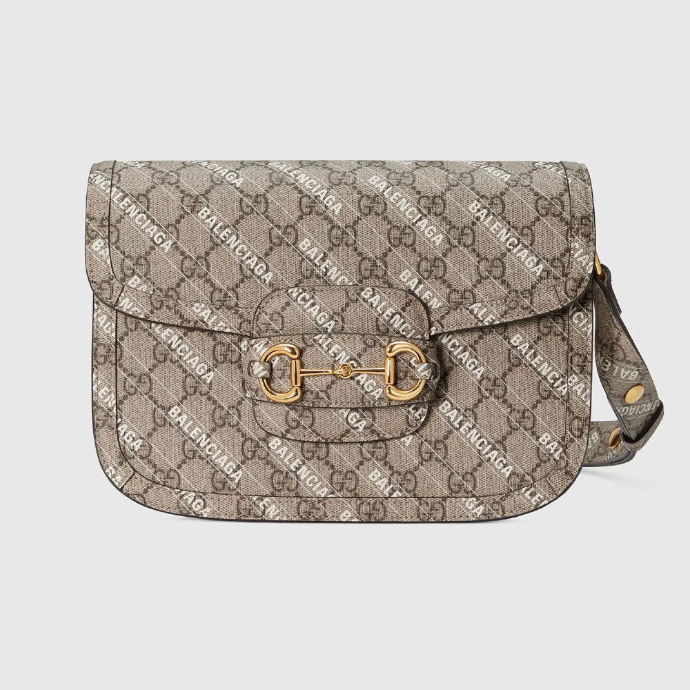 Gucci Hacker Balenciaga small Horsebit 1955 bag 602204 ULZ0G 9745