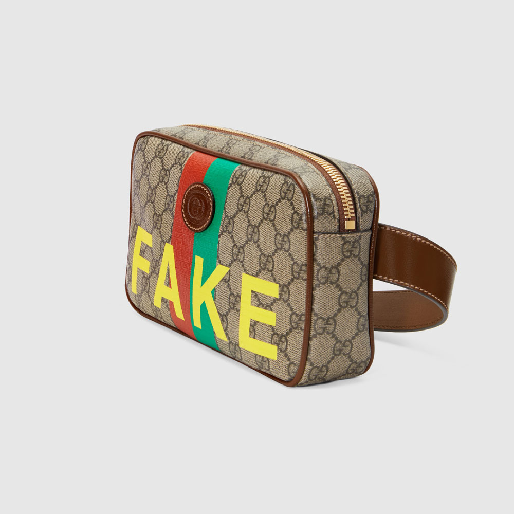 Gucci Fake Not print belt bag 602695 2GCAG 8280 - Photo-2