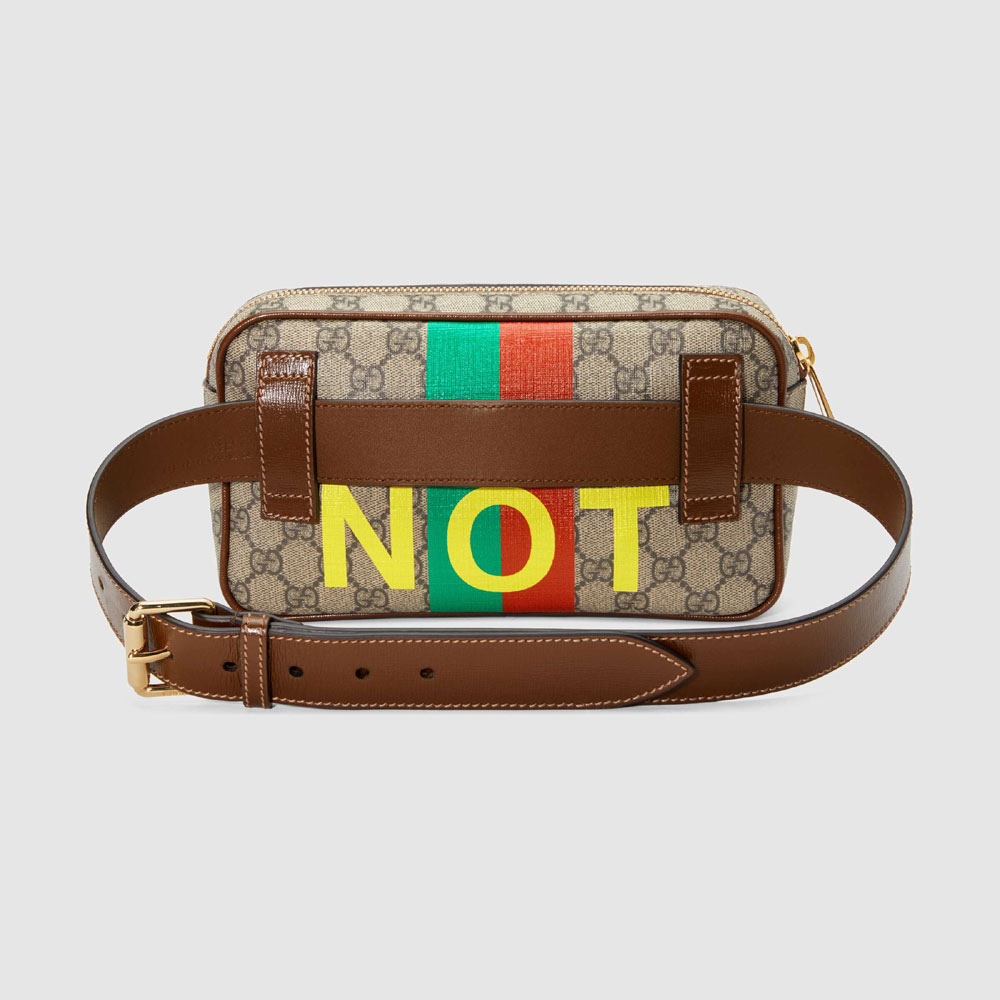 Gucci Fake Not print belt bag 602695 2GCAG 8280 - Photo-3