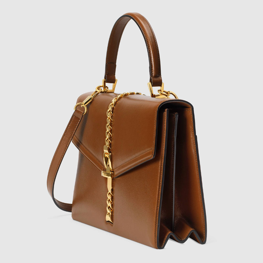 Gucci Sylvie 1969 small top handle bag 602781 1DB0G 2535 - Photo-2