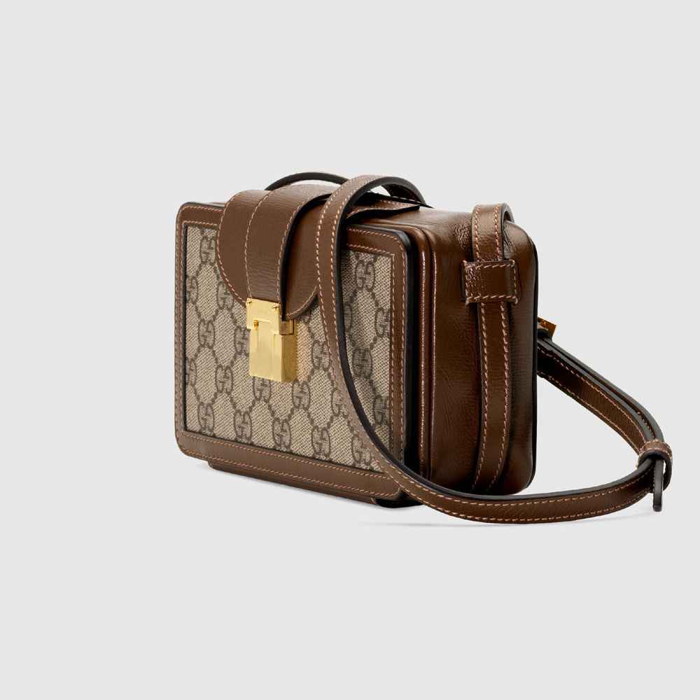 Gucci GG mini bag with clasp closure 614368 92TCG 8563 - Photo-2