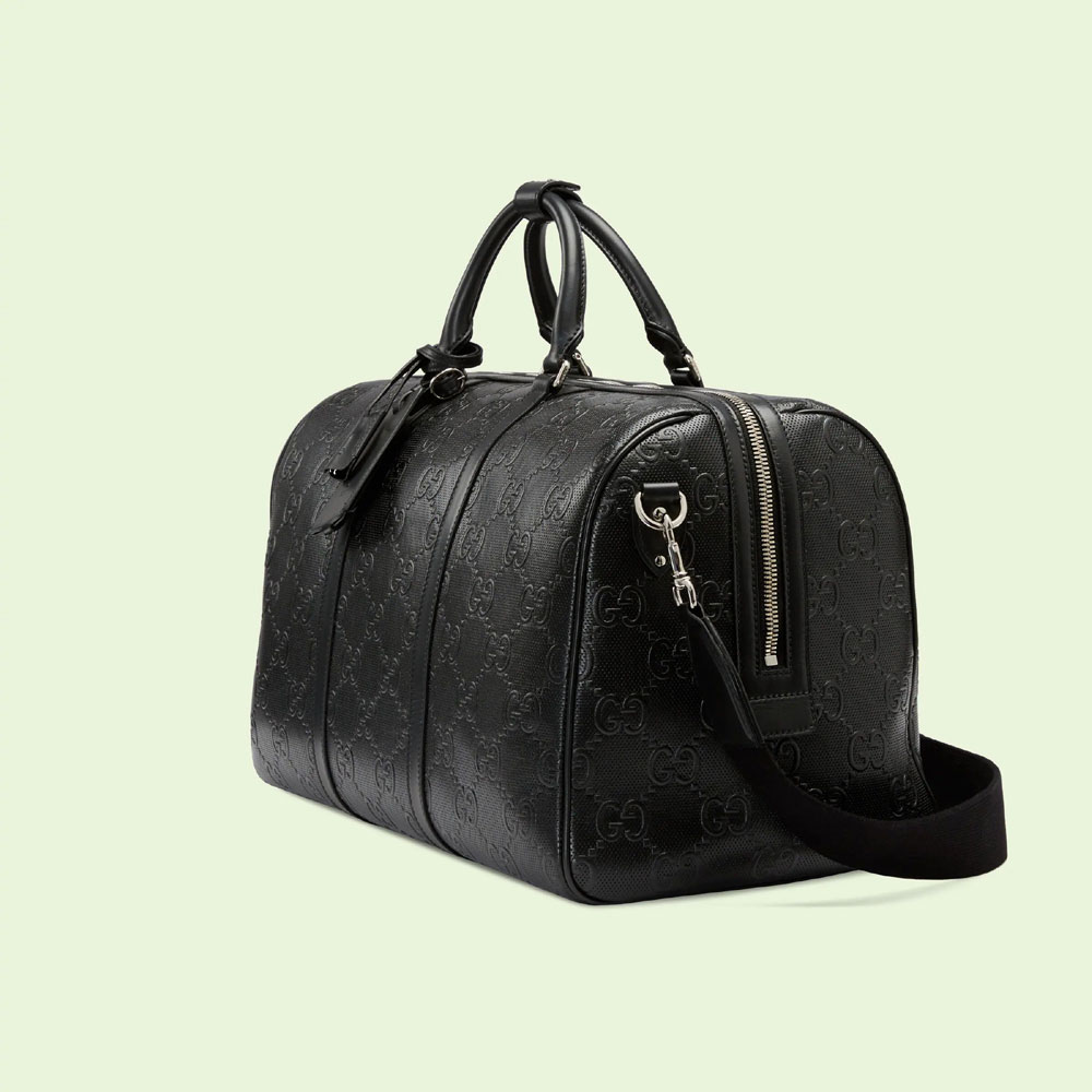 Gucci GG embossed duffle bag 625768 1W3CN 1000 - Photo-2