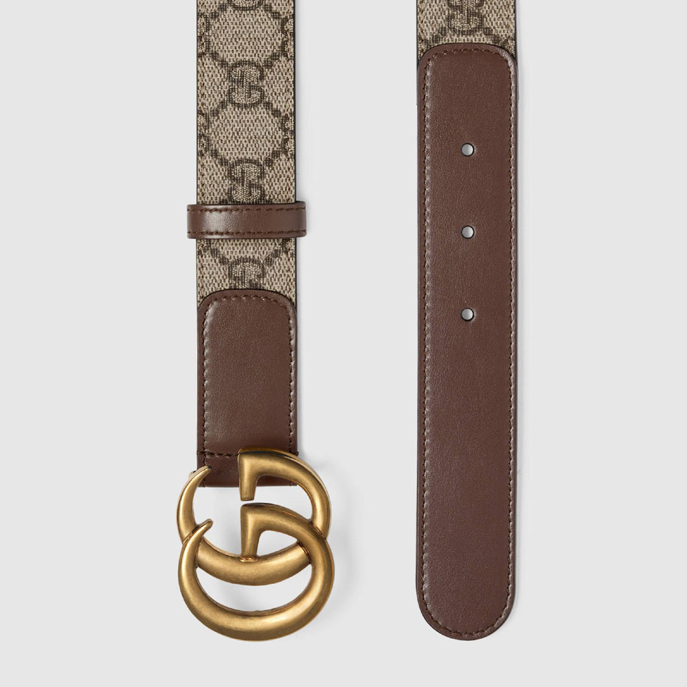 Gucci GG belt with Double G buckle 625839 92TLT 8358 - Photo-2