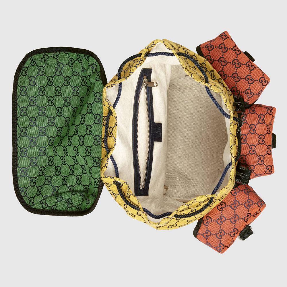 Gucci GG Multicolor backpack 626160 2UZBN 3280 - Photo-4