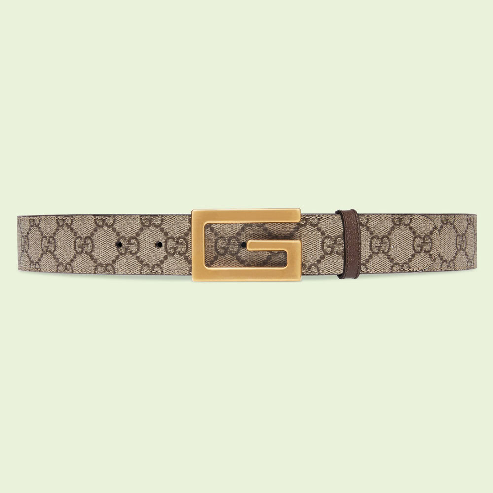 Gucci Reversible belt with Square G buckle 626974 K9GST 8358
