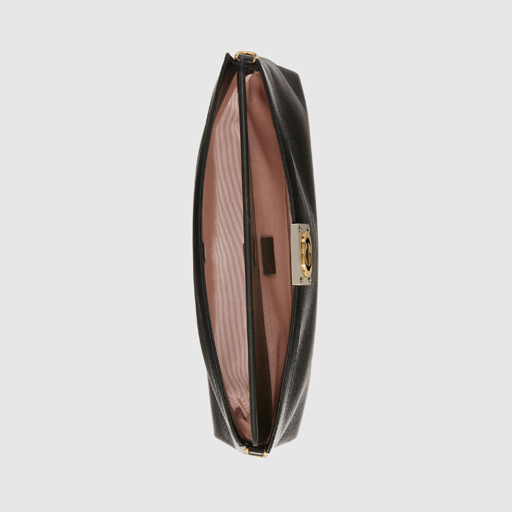 Gucci Leather medium shoulder bag 628524 1W10X 1000 - Photo-4