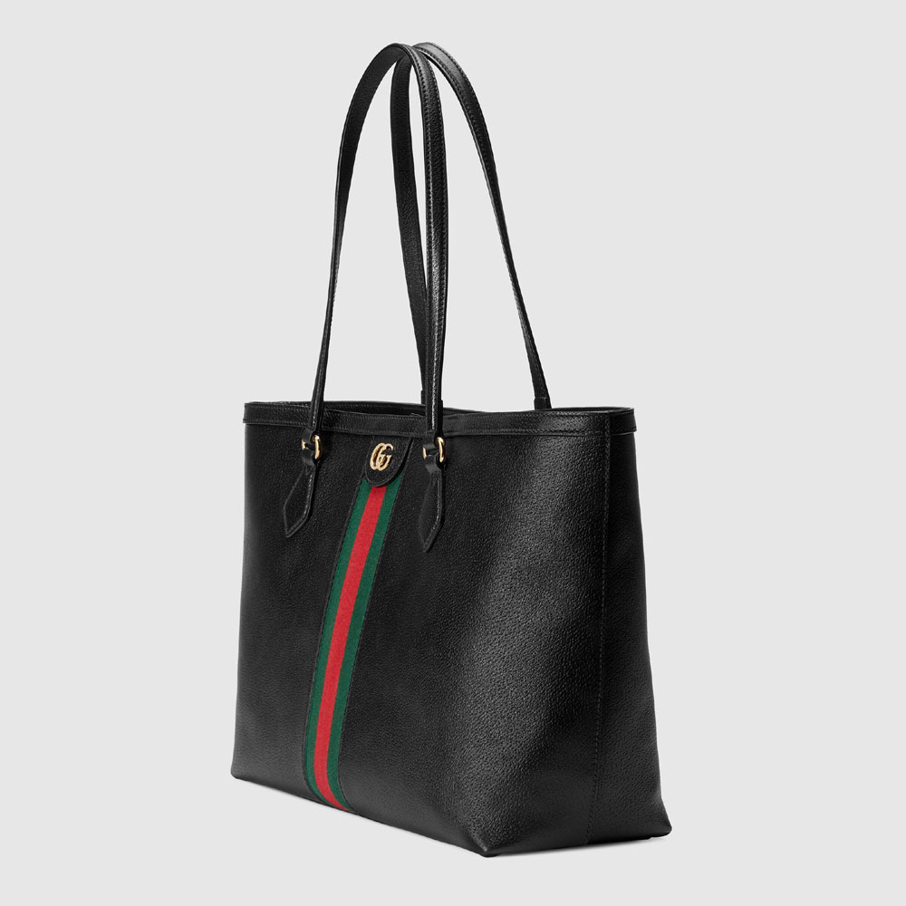 Gucci Ophidia leather tote 631685 CWG1A 1060 - Photo-2