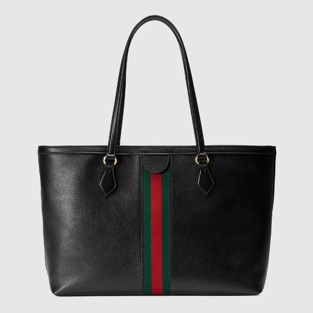 Gucci Ophidia leather tote 631685 CWG1A 1060 - Photo-3