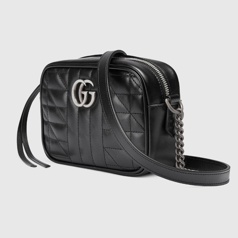 Gucci GG Marmont mini shoulder bag 634936 UM8BN 1000 - Photo-2