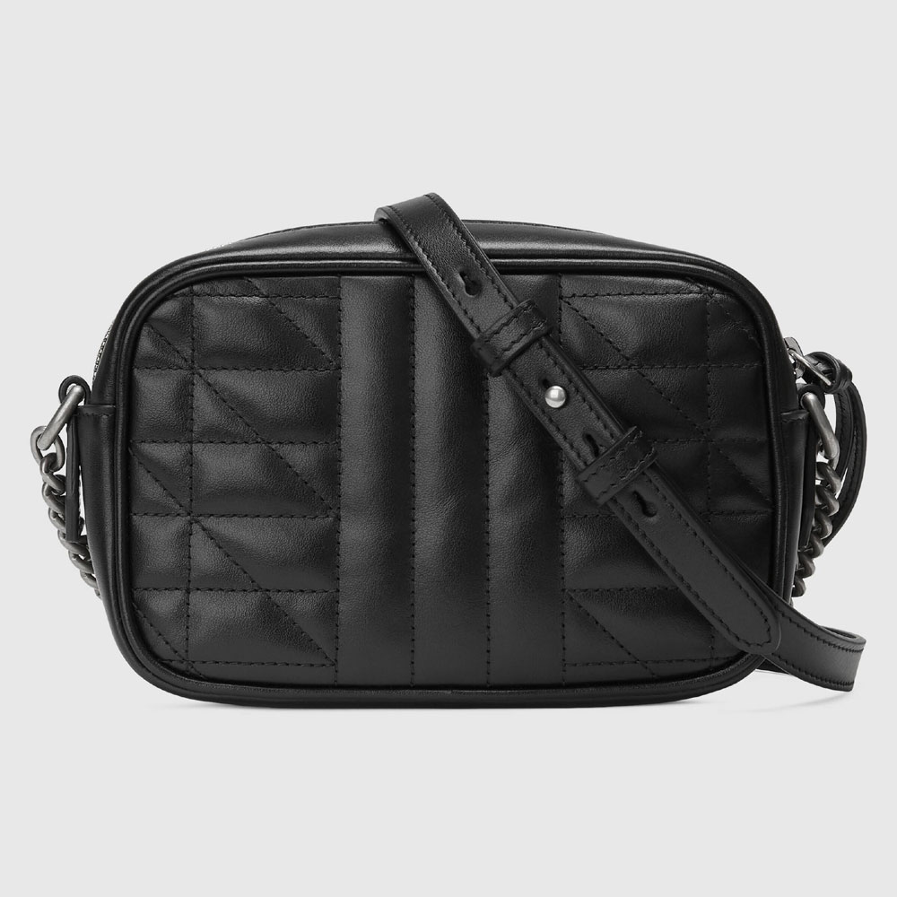 Gucci GG Marmont mini shoulder bag 634936 UM8BN 1000 - Photo-3