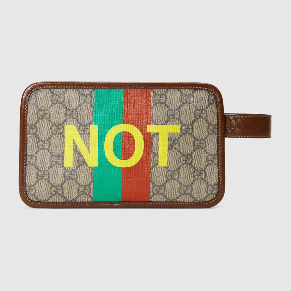 Gucci Fake Not print cosmetic case 636243 2GCAG 8280 - Photo-3