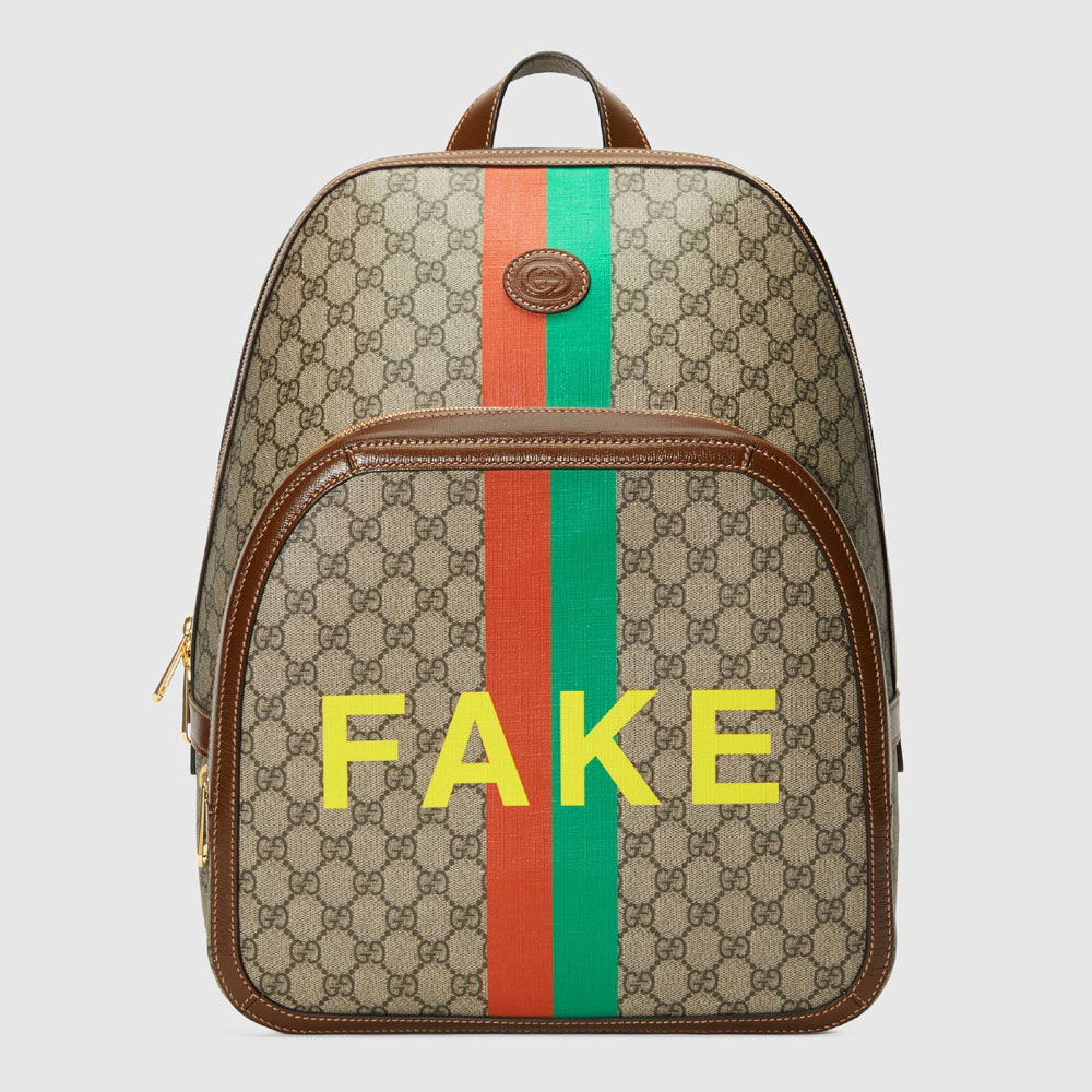 Gucci Fake Not print medium backpack 636654 2GCCG 8289