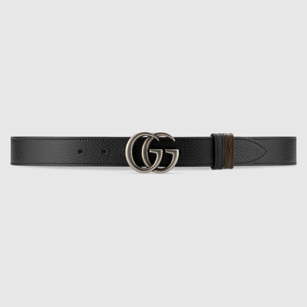 Gucci GG Marmont reversible thin belt 643847 CAO2N 1062
