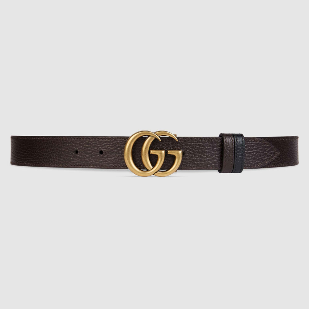 Gucci Reversible thin belt Double G buckle 643847 CAO2T 1062 - Photo-2