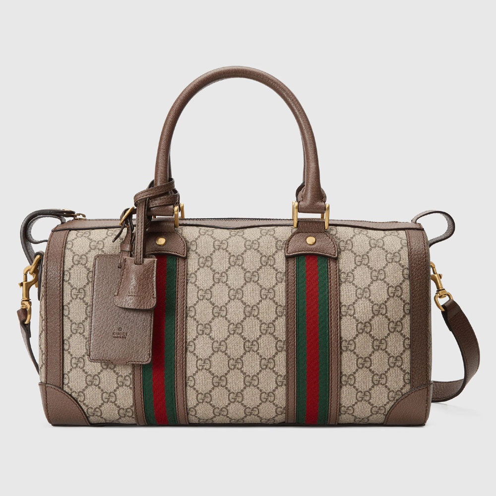 Gucci GG small duffle bag with Web 645017 96IWT 8745