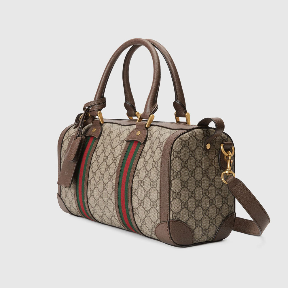 Gucci GG small duffle bag with Web 645017 96IWT 8745 - Photo-2