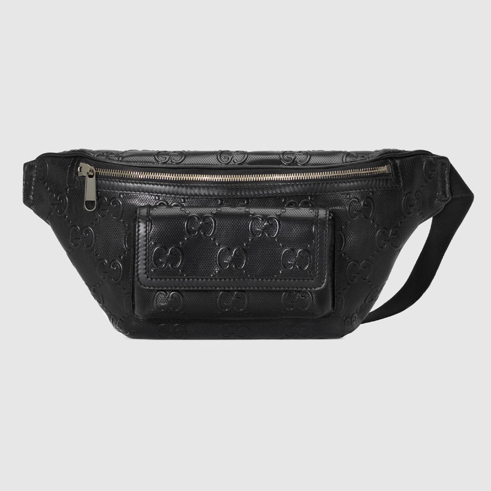 Gucci GG embossed belt bag 645093 1W3CN 1000