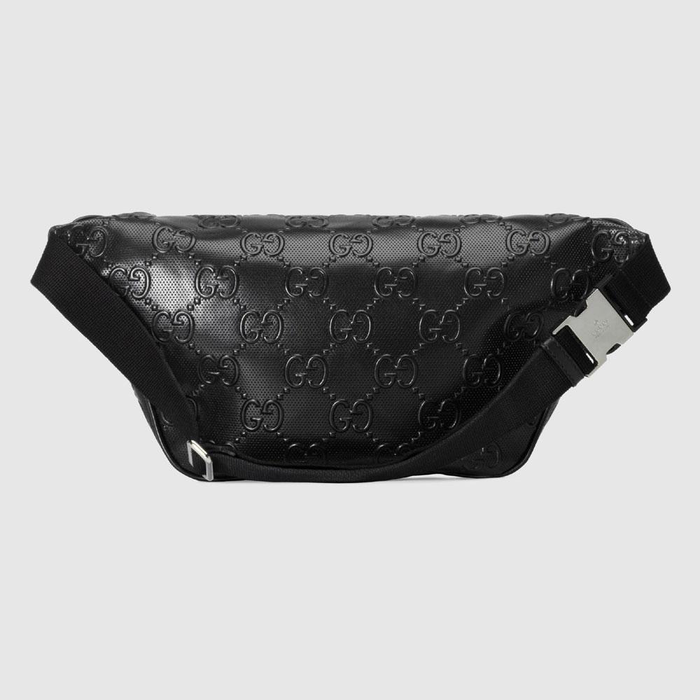 Gucci GG embossed belt bag 645093 1W3CN 1000 - Photo-3