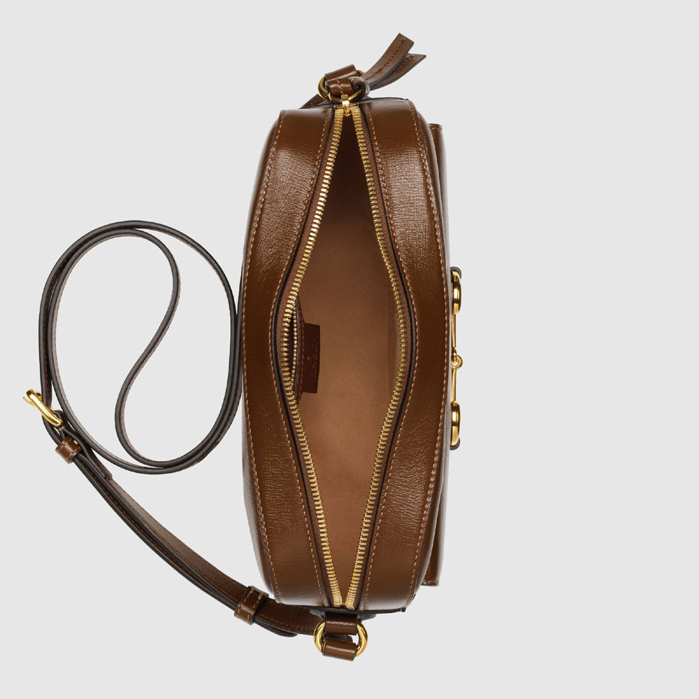 Gucci Horsebit 1955 small shoulder bag 645454 1DB0G 2361 - Photo-4