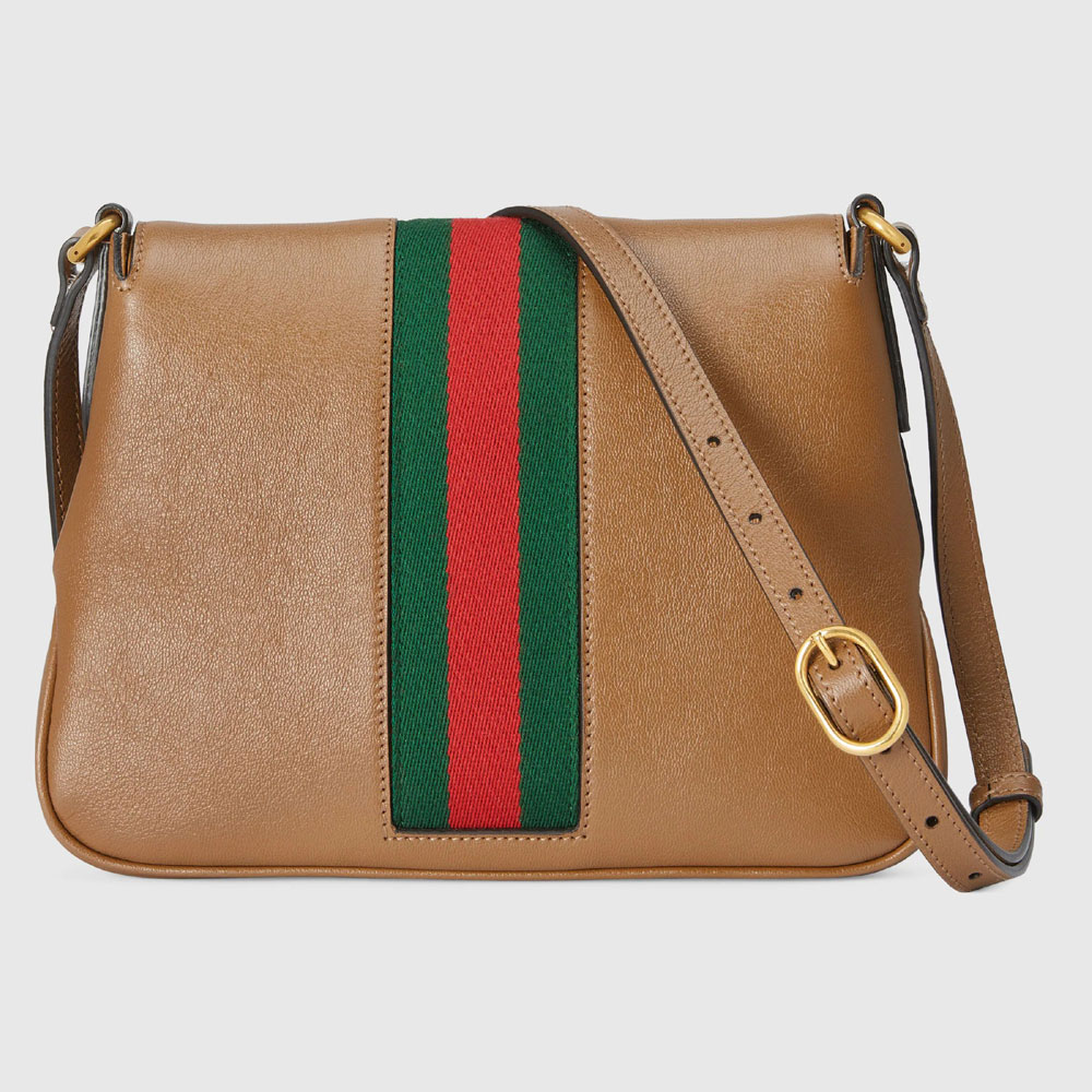 Gucci Small messenger bag with Double G and Web 648934 1U1MT 9793 - Photo-3