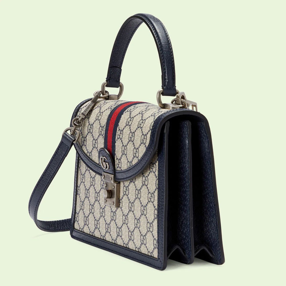 Gucci Ophidia small GG top handle bag 651055 96IWN 4076 - Photo-2