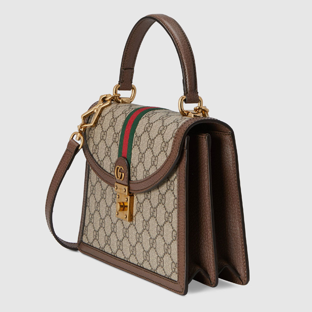 Gucci Ophidia small top handle bag with Web 651055 96IWX 8745 - Photo-2