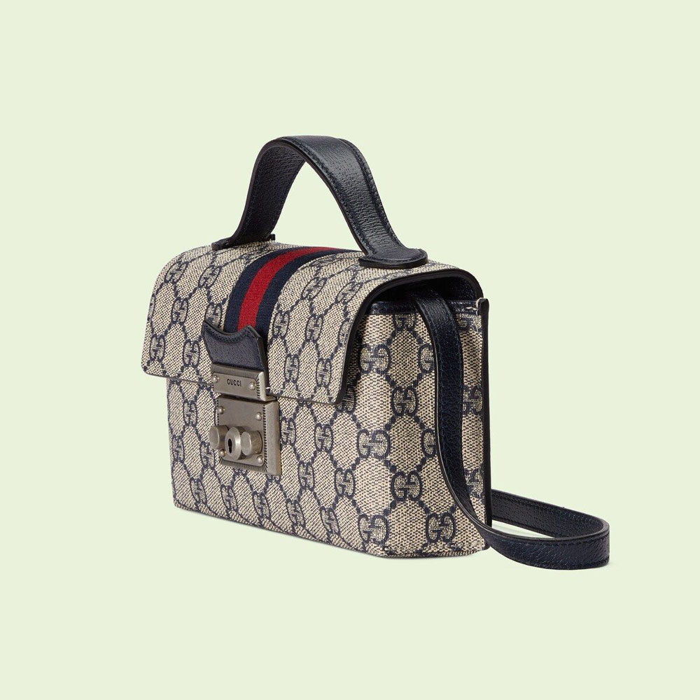 Gucci Padlock mini bag with Web 652683 96IWN 4076 - Photo-2