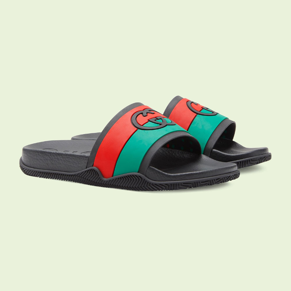 Gucci Interlocking G slide sandal 655265 JFA00 8815 - Photo-2