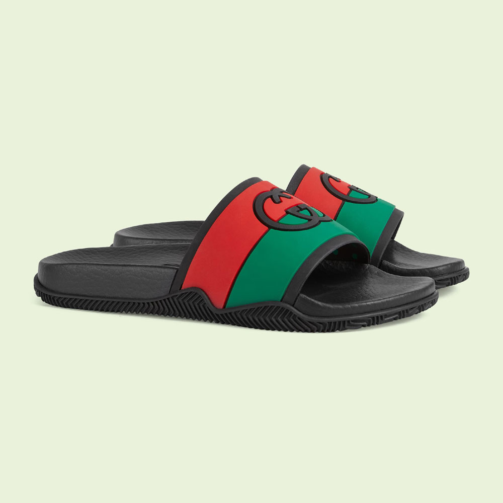 Gucci Interlocking G slide sandal 655461 JFA00 8815 - Photo-2