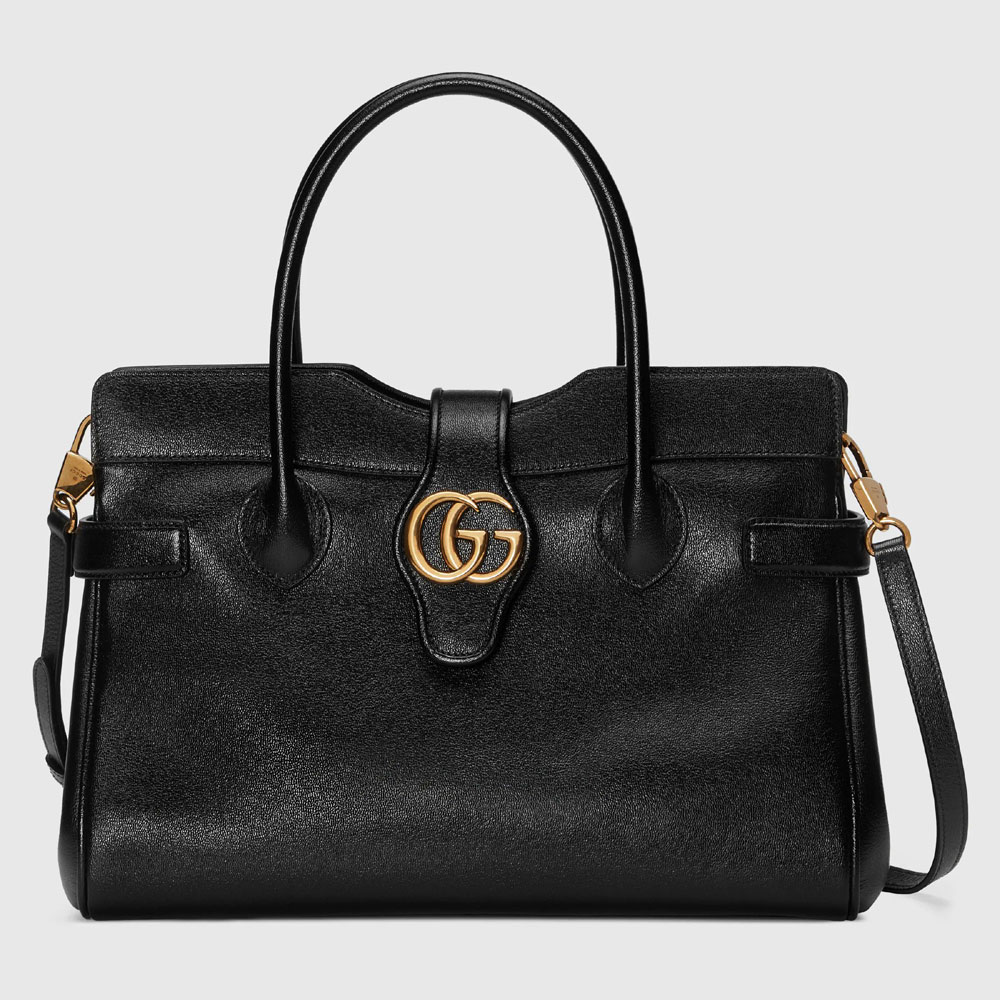 Gucci Medium top handle bag with Double G 658442 1U10T 1000