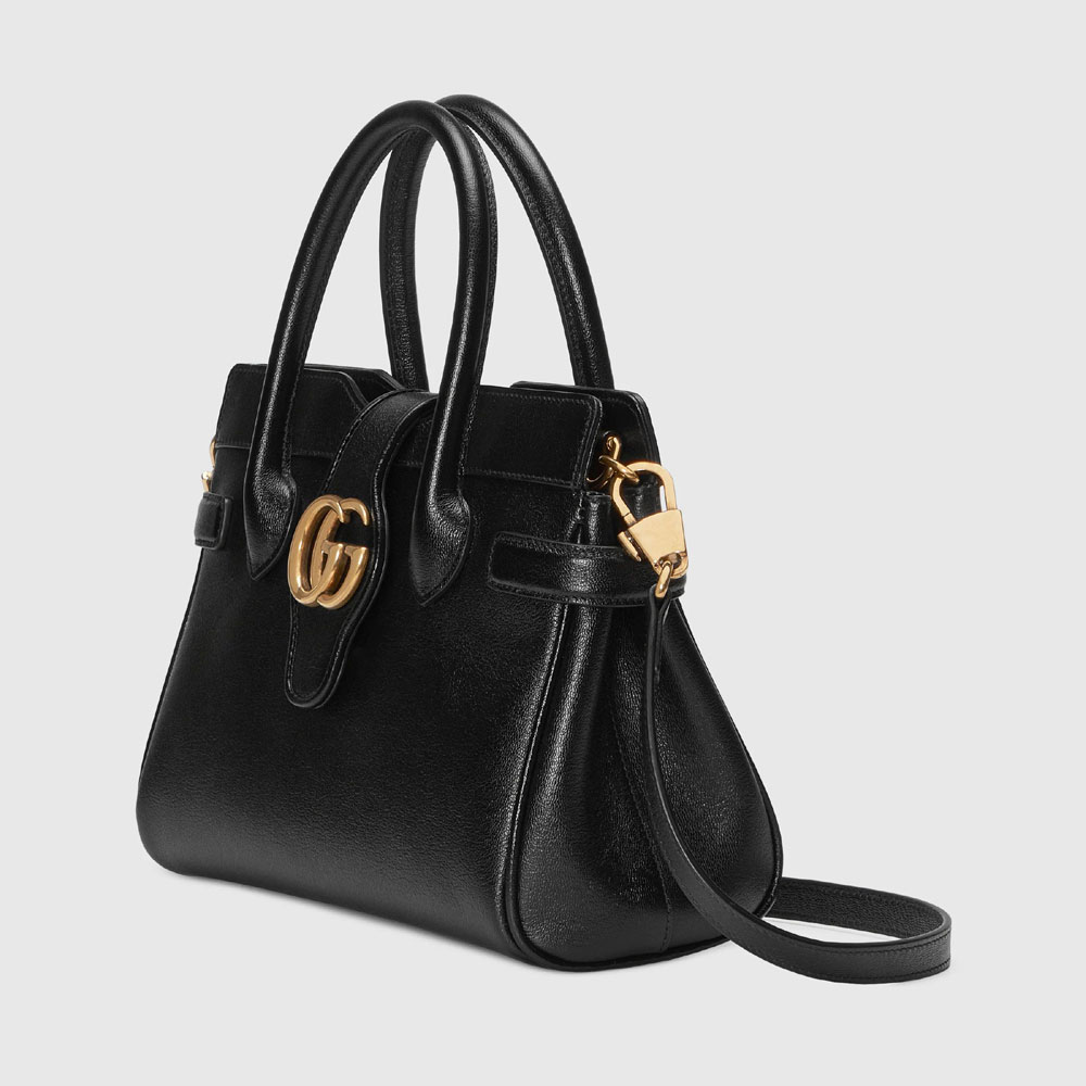 Gucci Small top handle bag with Double G 658450 1U10T 1000 - Photo-2
