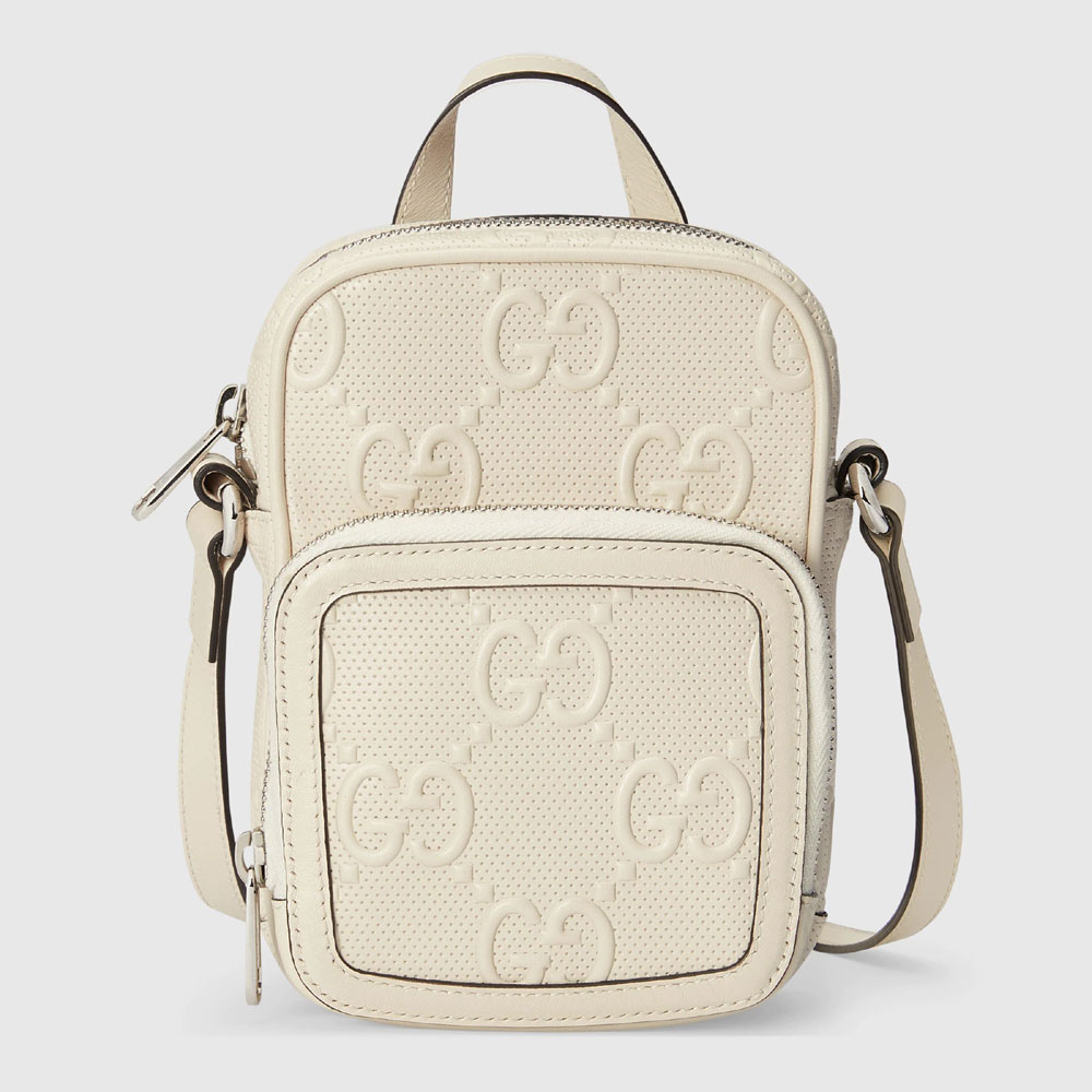 Gucci GG embossed mini bag 658553 1W3AN 9022