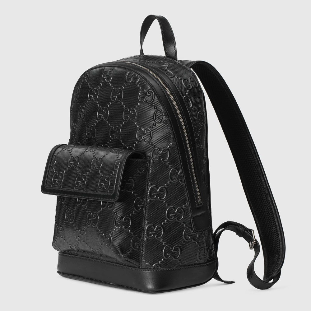 Gucci GG embossed backpack 658579 1W3BN 1000 - Photo-2