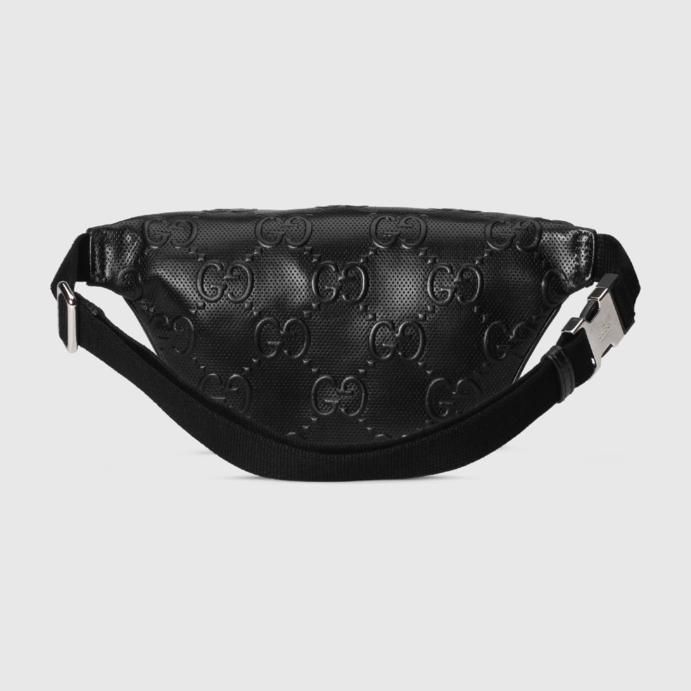 Gucci GG embossed belt bag 658582 1W3CN 1000 - Photo-3