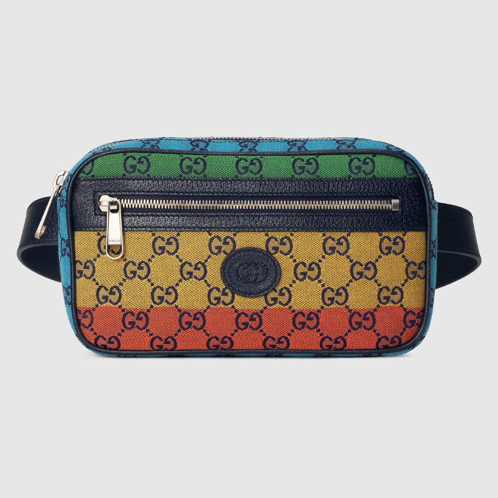 Gucci GG Multicolor belt bag 658657 2U1BN 4198