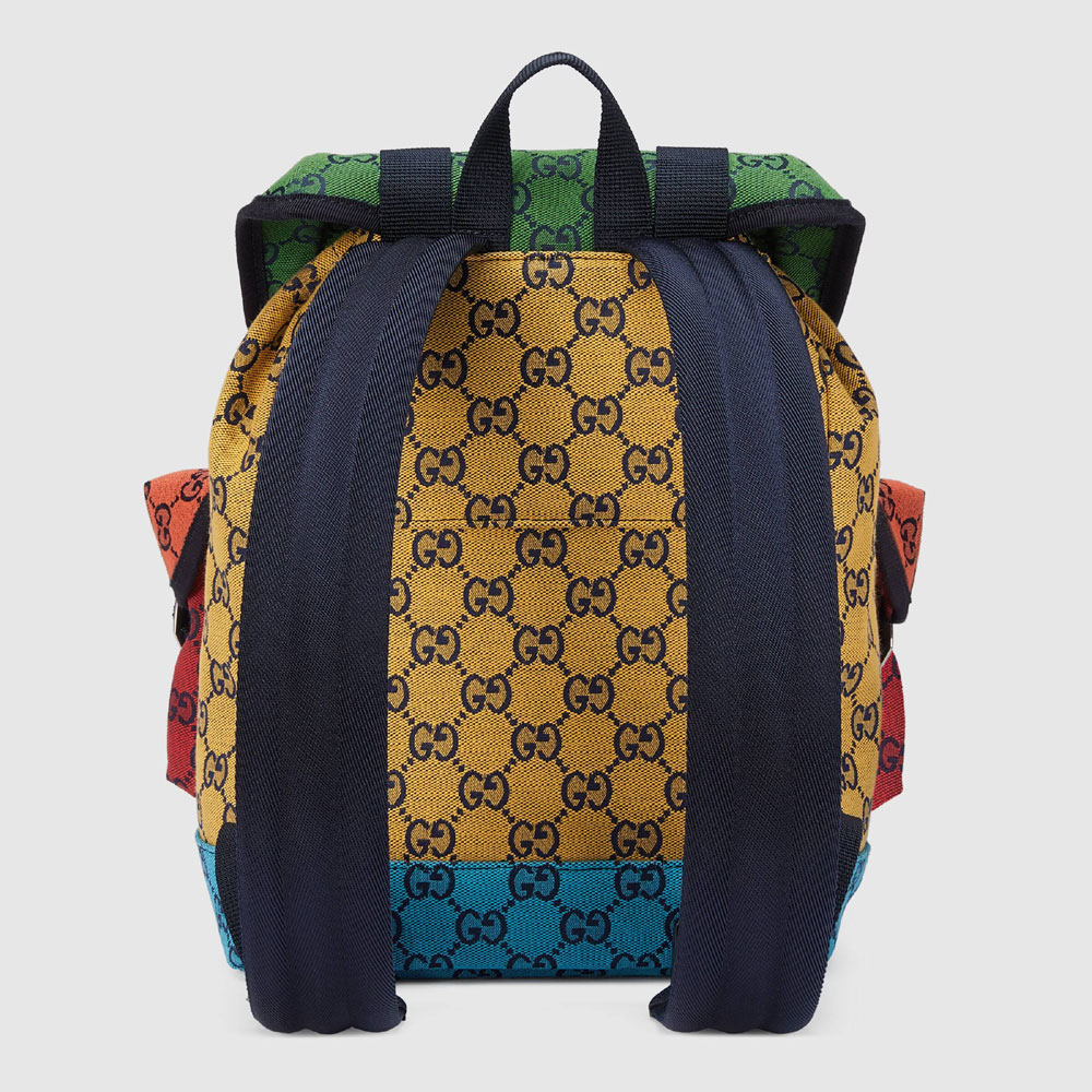 Gucci GG multicolor small backpack 658783 2UZBN 3280 - Photo-3