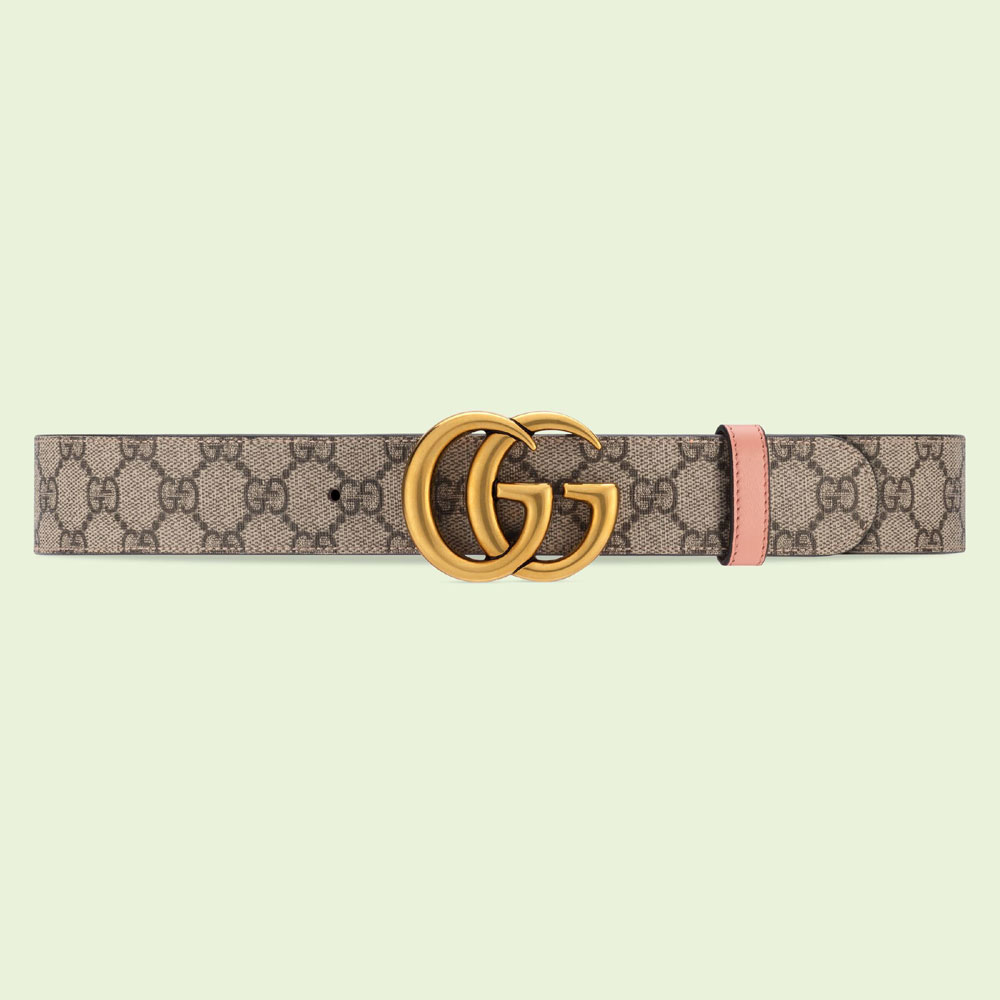 Gucci GG Marmont reversible wide belt 659416 92TIC 9952