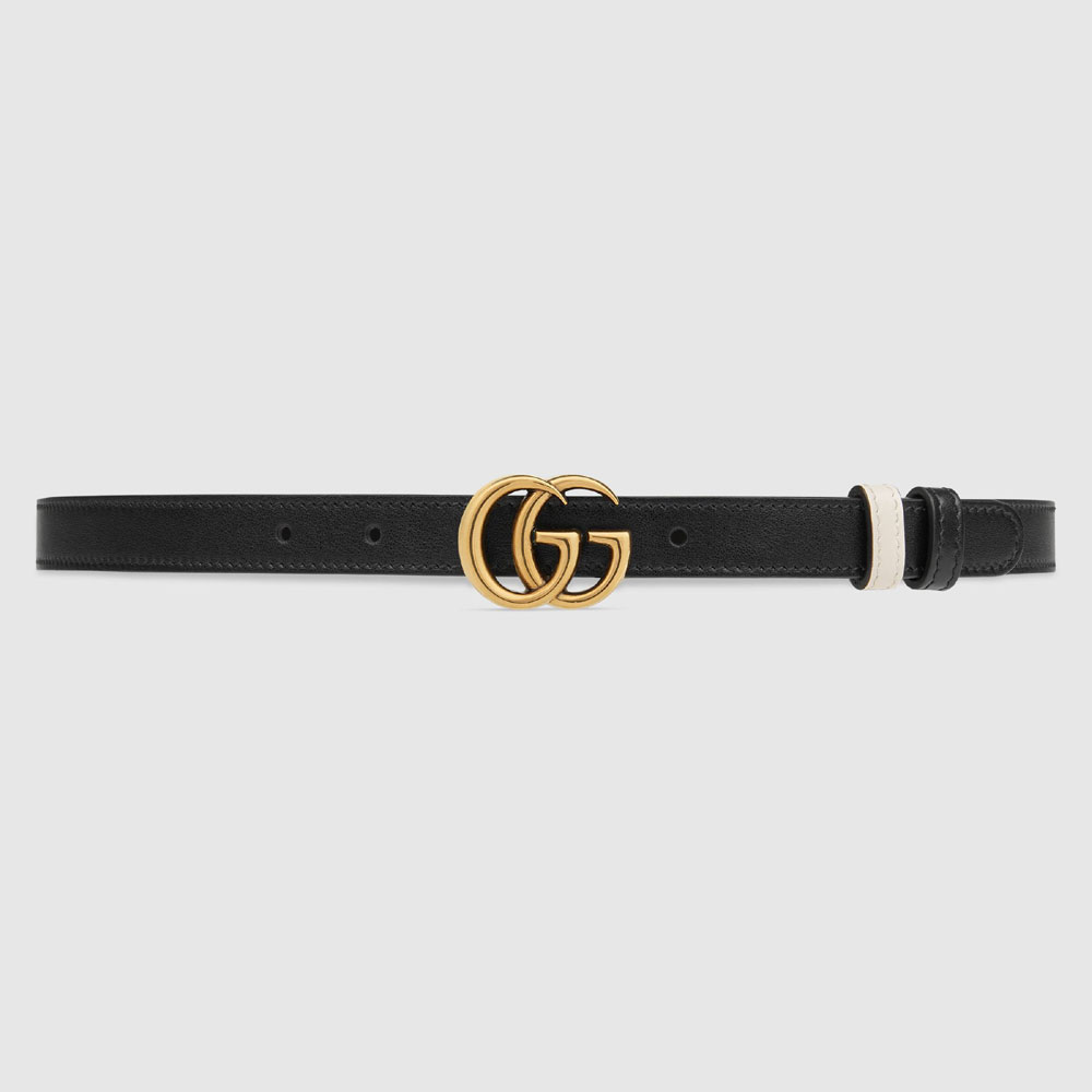 Gucci GG Marmont reversible thin belt 659418 0YATC 1089