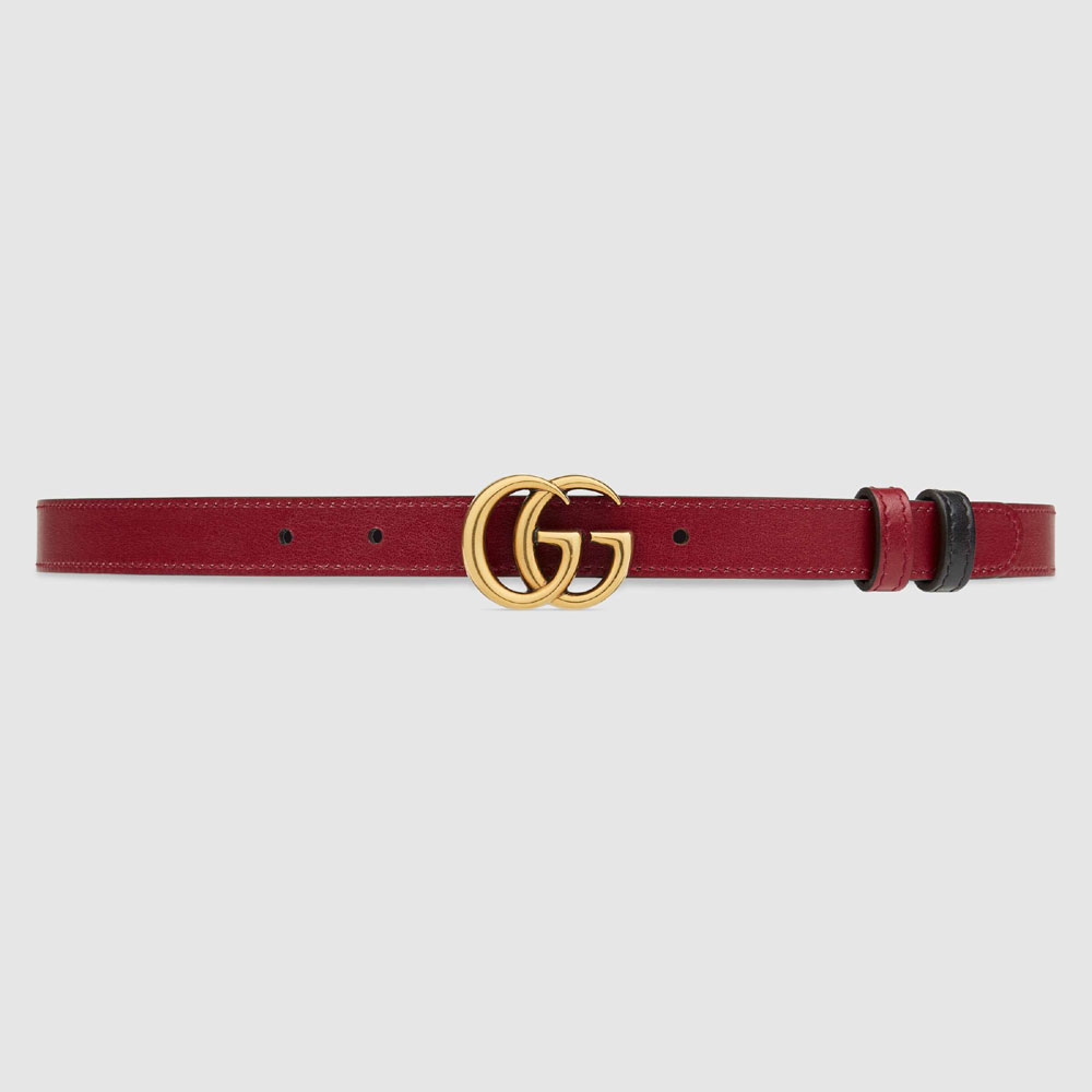 Gucci GG Marmont reversible thin belt 659418 0YATC 1187 - Photo-2