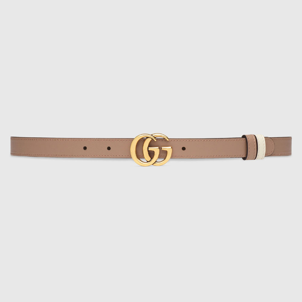 Gucci GG Marmont reversible thin belt 659418 0YATC 9083 - Photo-2