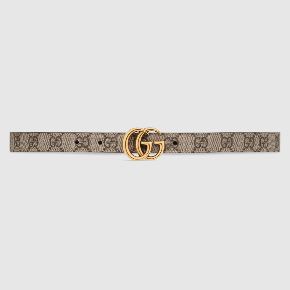 Gucci GG Marmont reversible thin belt 659418 92TIC 8358
