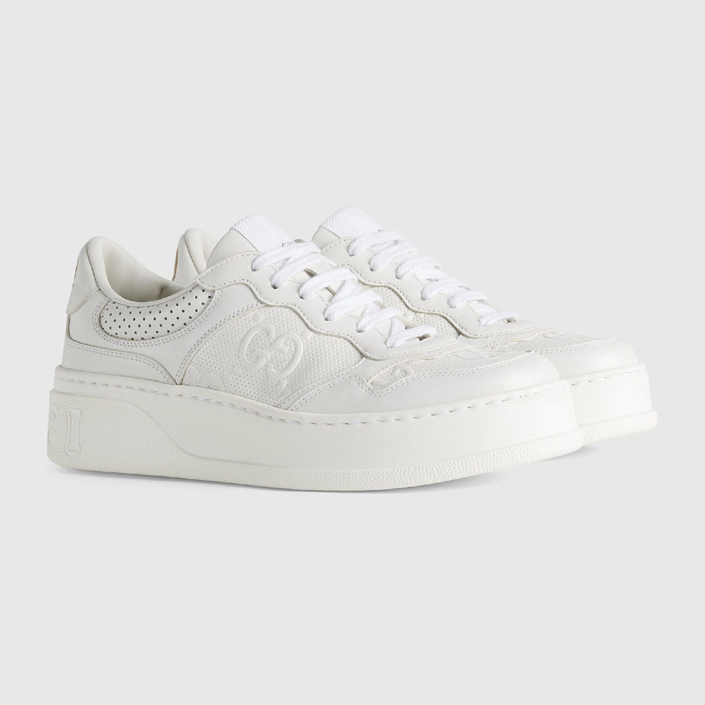 Gucci GG embossed sneaker 670408 1XL10 9014