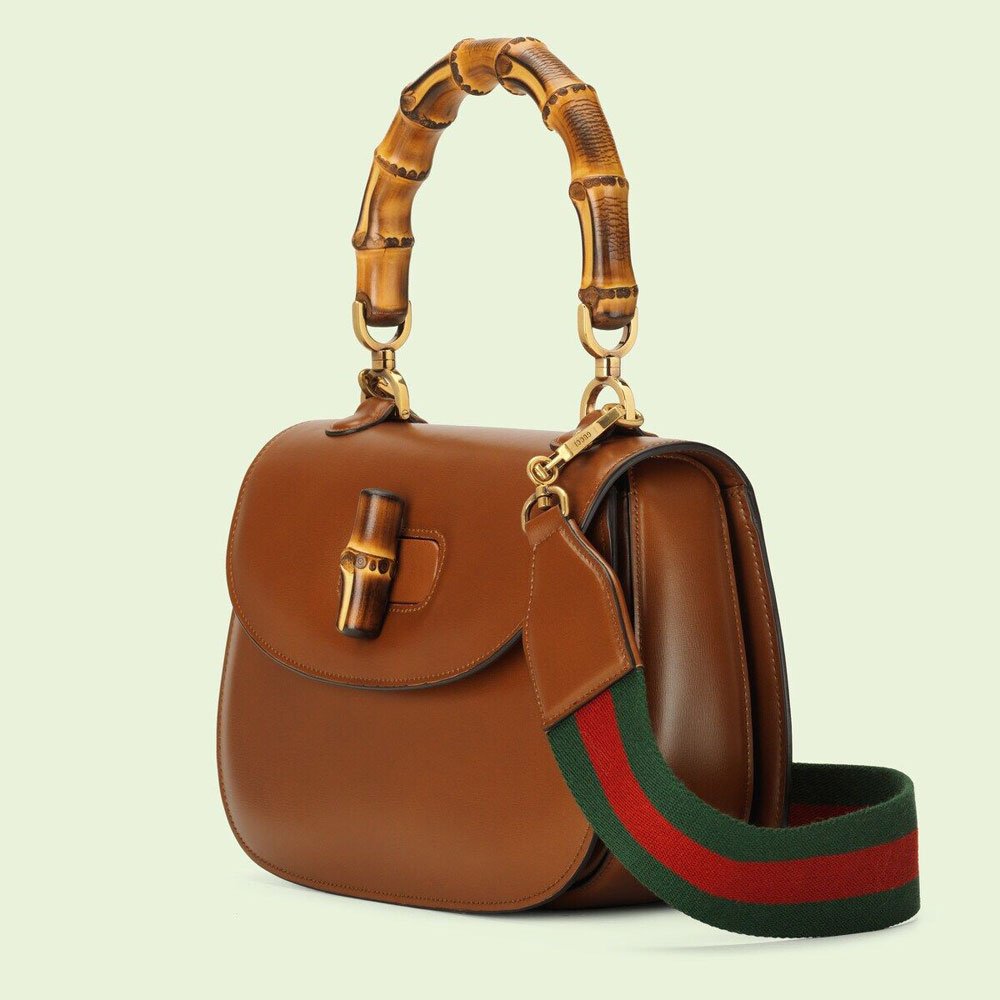 Gucci Bamboo 1947 medium top handle bag 672206 10ODT 2579 - Photo-2