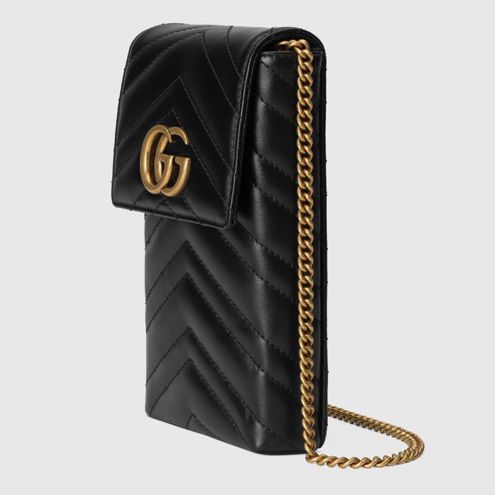 Gucci GG Marmont matelasse mini bag 672251 DTDHT 1000 - Photo-2
