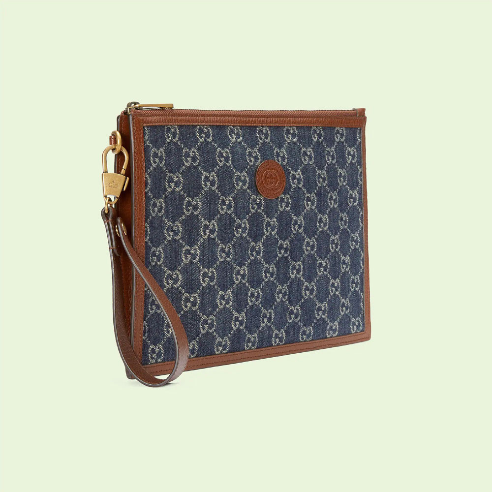 Gucci Pouch with Interlocking G 672953 2KQGT 8375 - Photo-2