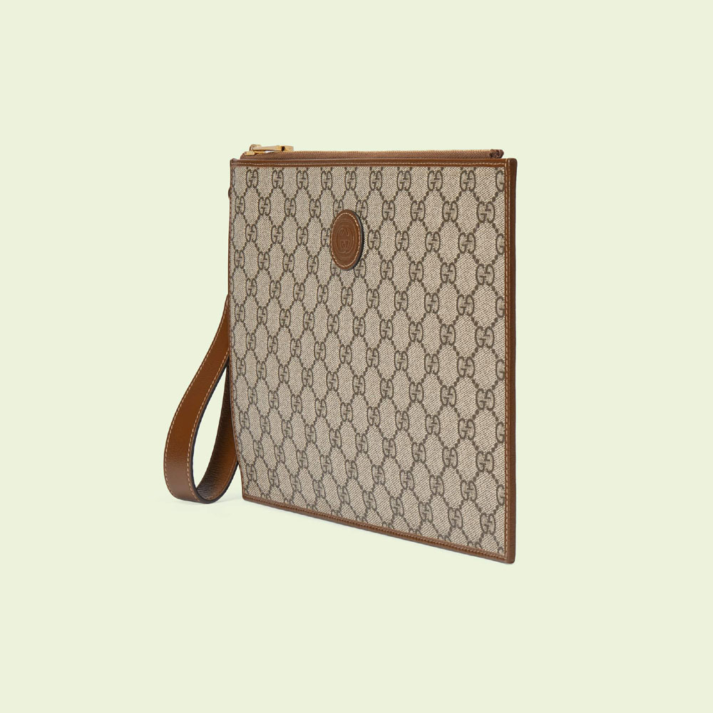 Gucci Pouch with Interlocking G 672953 92TCG 8563 - Photo-2