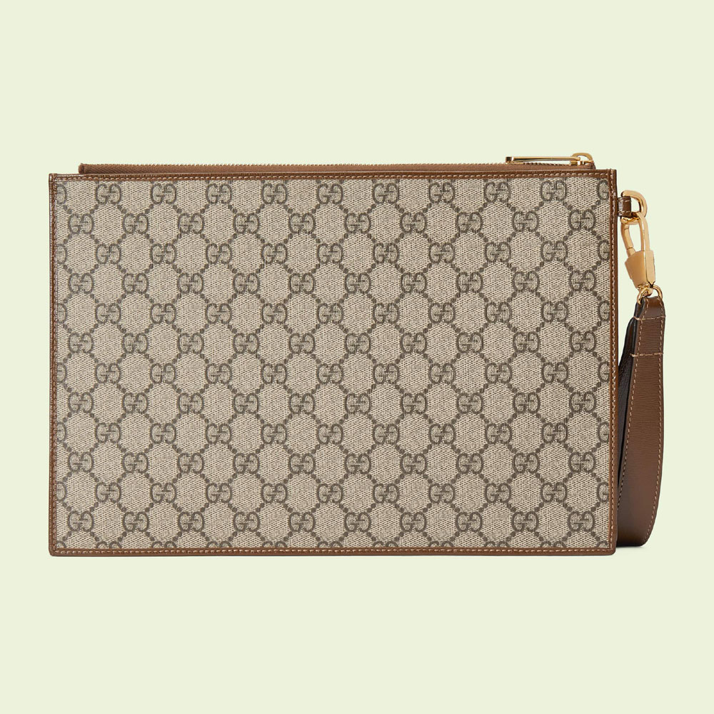 Gucci Pouch with Interlocking G 672953 92TCG 8563 - Photo-4